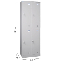 Tủ locker TU982-2K
